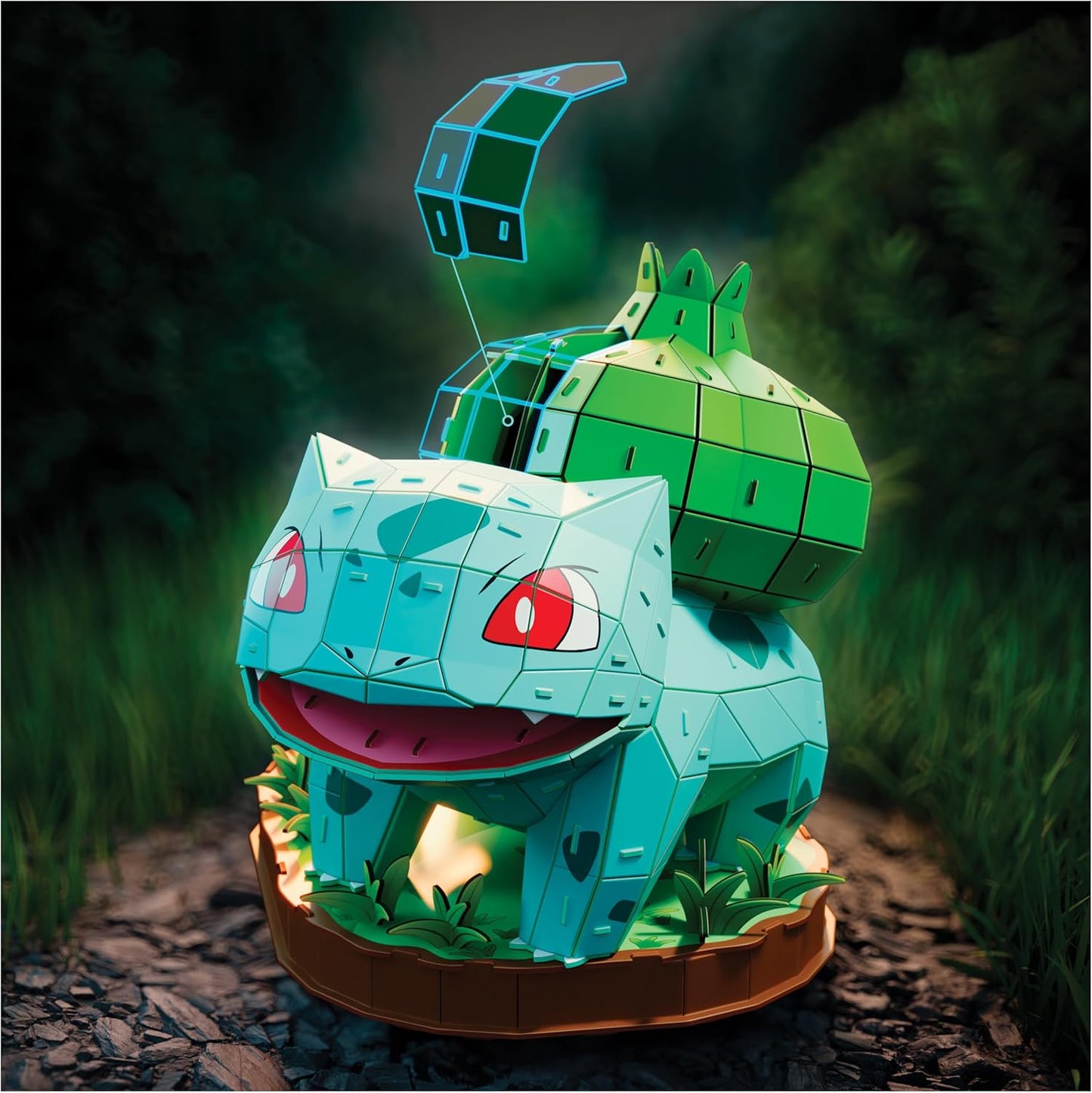 4D Build Pokémon Bulbasaur 3D Model Kit 195 Pieces Puzzle