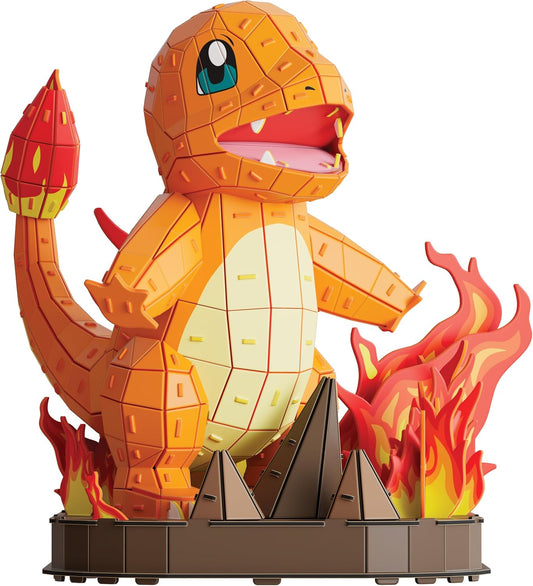 4D Build Pokémon Charmander 3D Model Kit 241 Pieces Puzzle