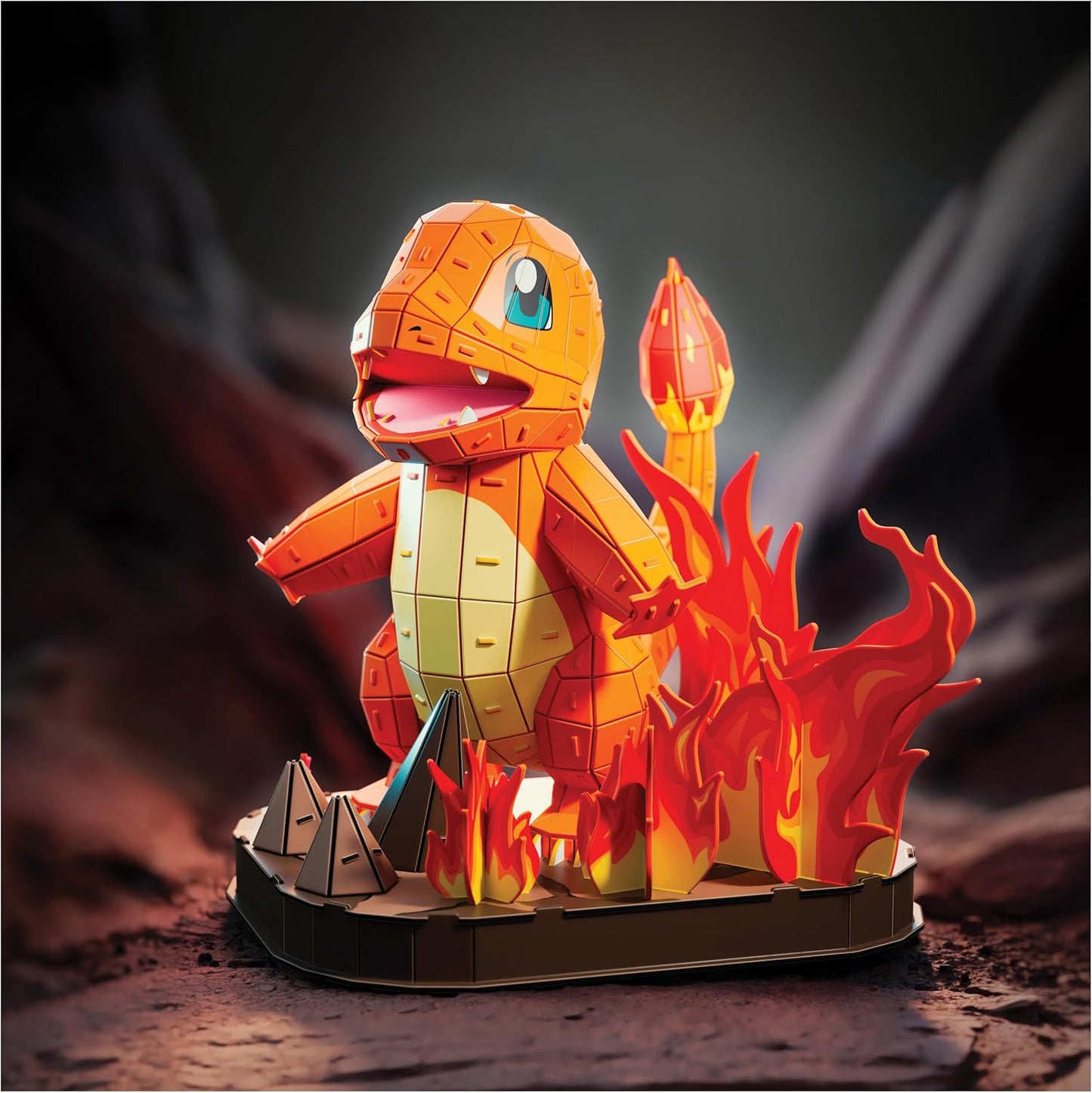 4D Build Pokémon Charmander 3D Model Kit 241 Pieces Puzzle