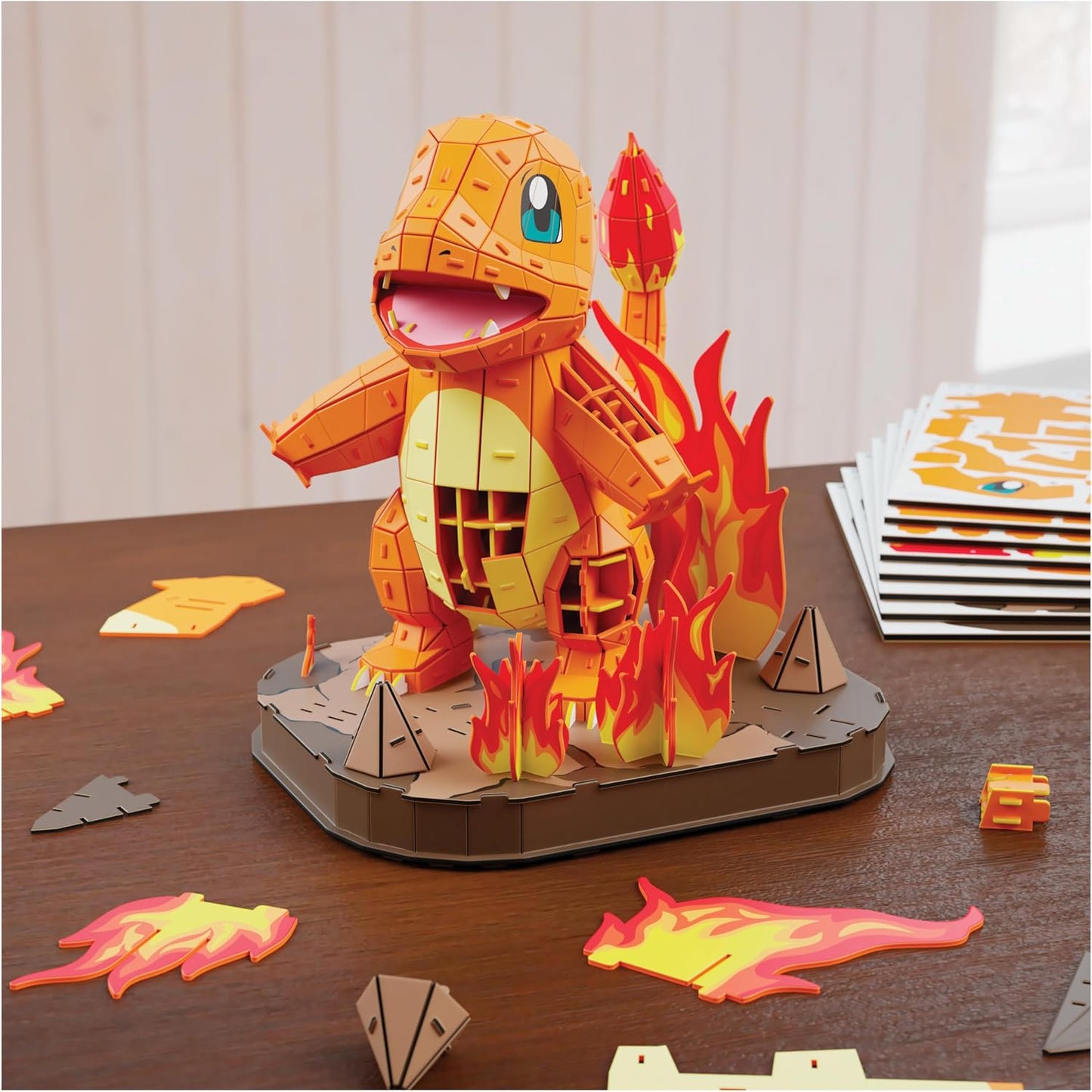 4D Build Pokémon Charmander 3D Model Kit 241 Pieces Puzzle