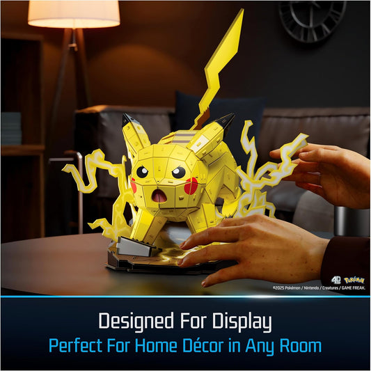 4D Build Pokémon Pikachu 3D Model Kit 201 Pieces Puzzle