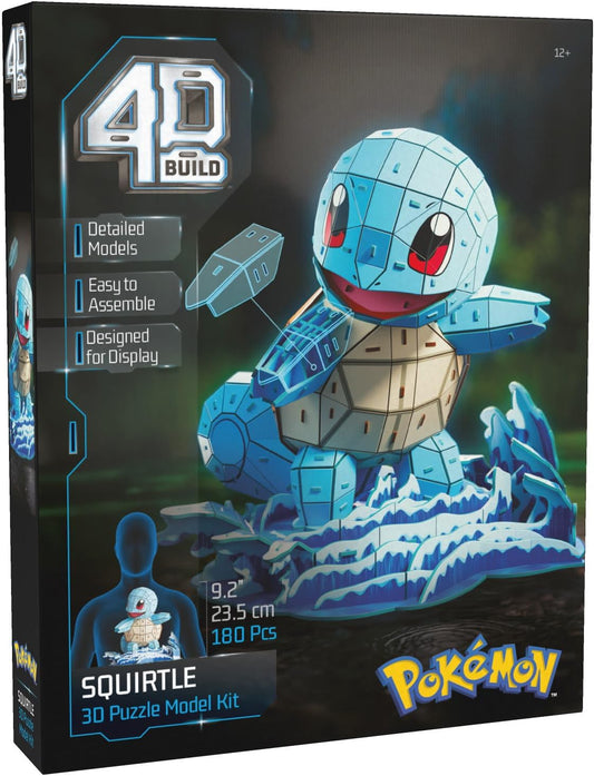 4D Build Pokemon 3D Puzzle 180 Piece Pokemon Squirrel Puzzle