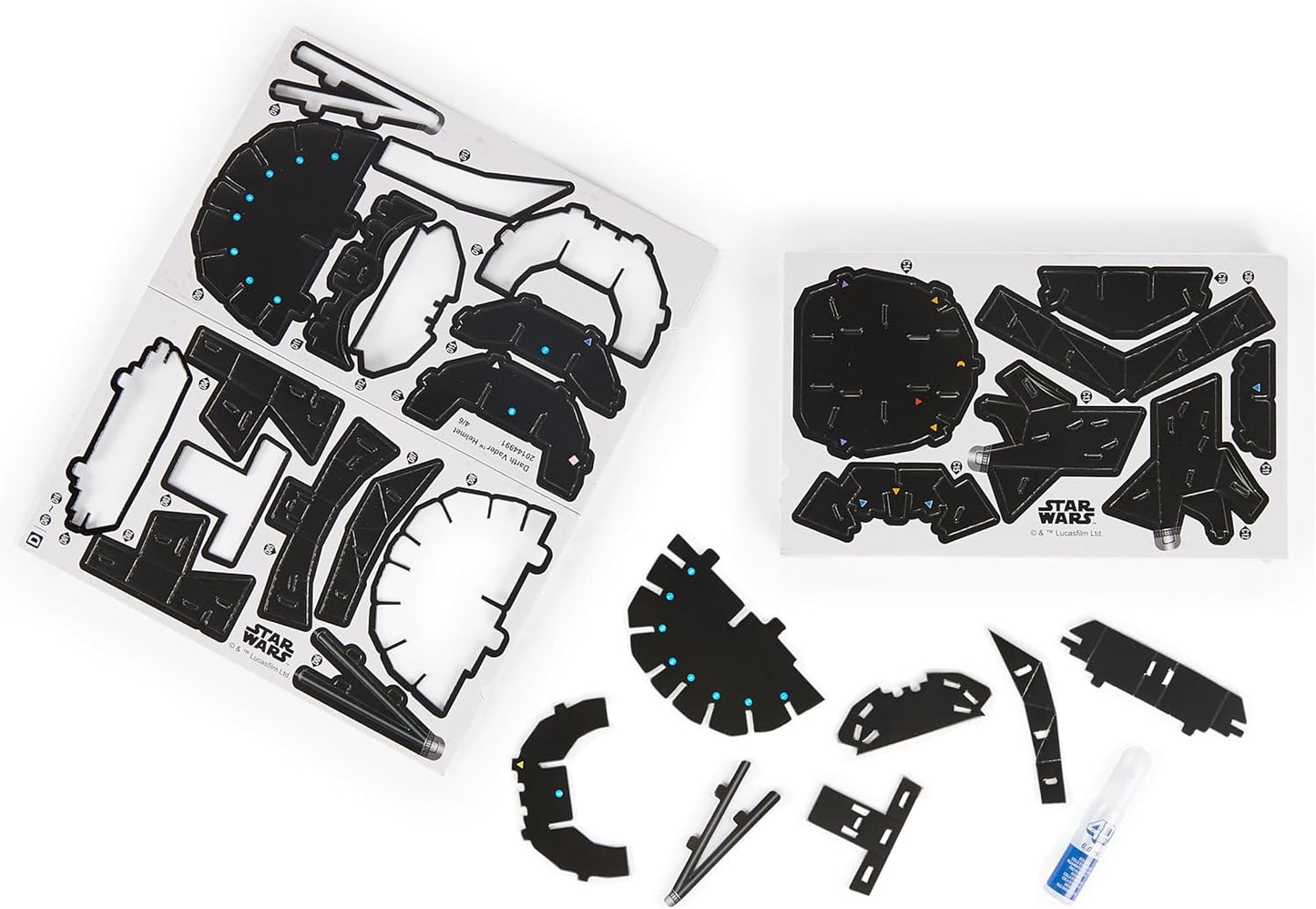 4D Build  Star Wars Darth Vader Helmet Detailed 3D Model Kit 83 Pieces Puzzle