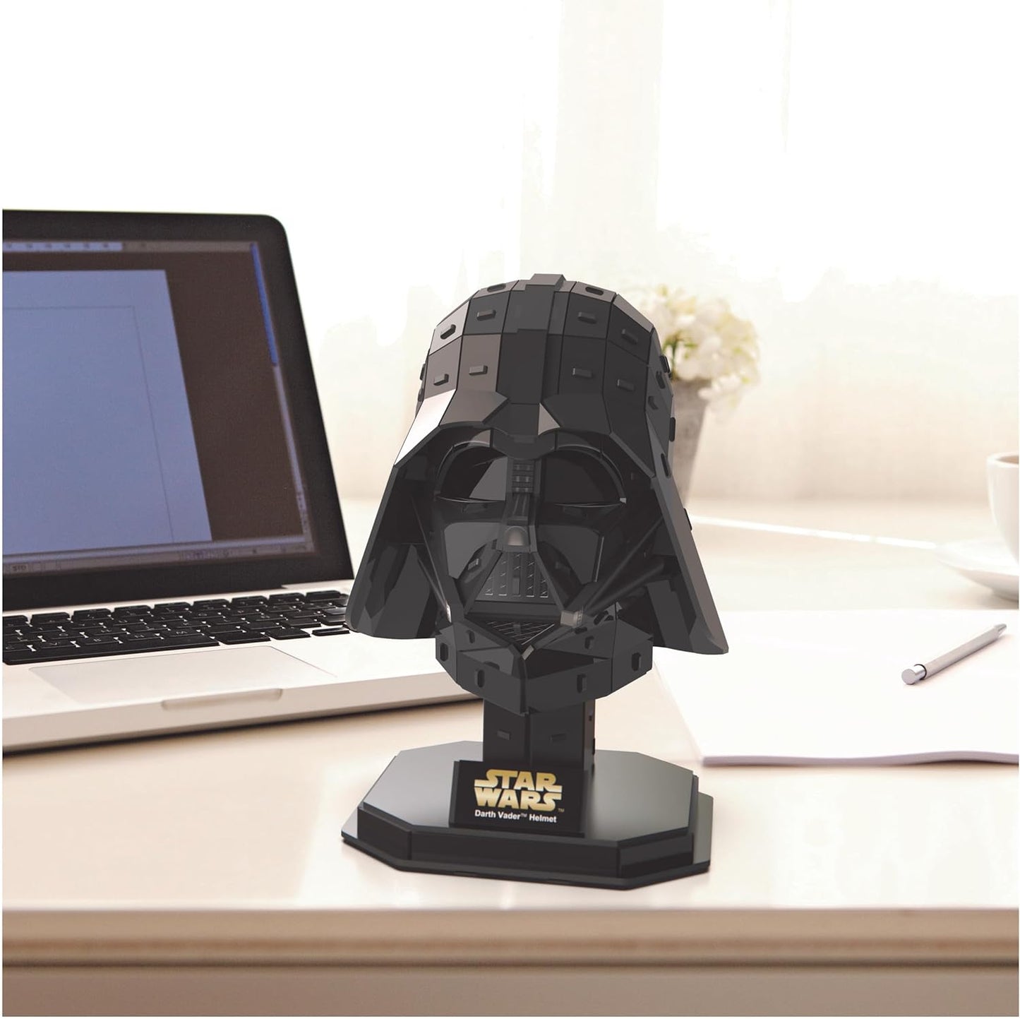 4D Build  Star Wars Darth Vader Helmet Detailed 3D Model Kit 83 Pieces Puzzle