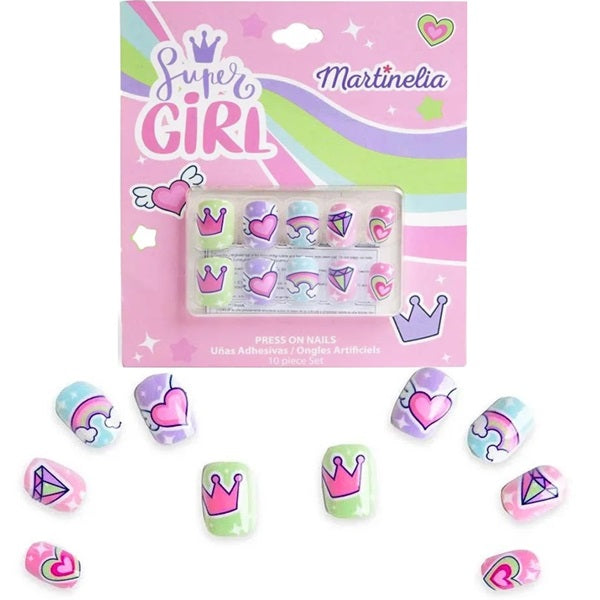 Martinelia  Super Girl 10 Press on Nails