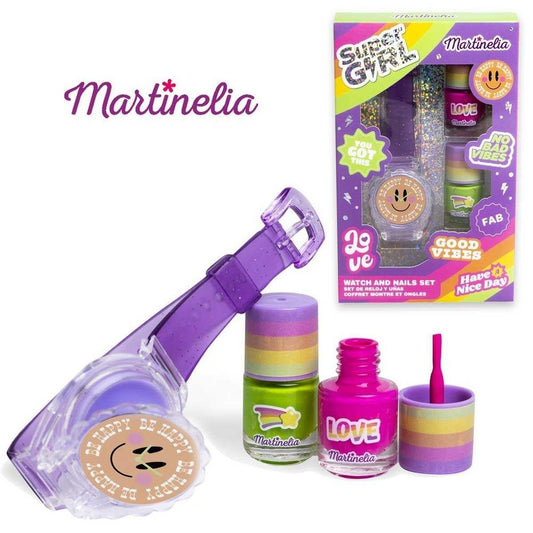 Martinelia Super Girls Watch & Nail Set