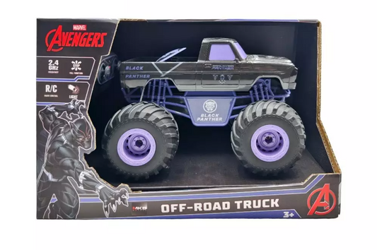 Marvel Avengers Black Panther Remote Control Off Road Monster Truck
