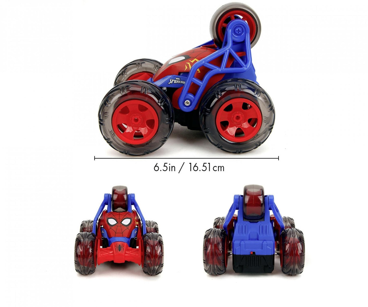 Marvel Avengers Spiderman 5 Wheel Stunt Remote Control Car