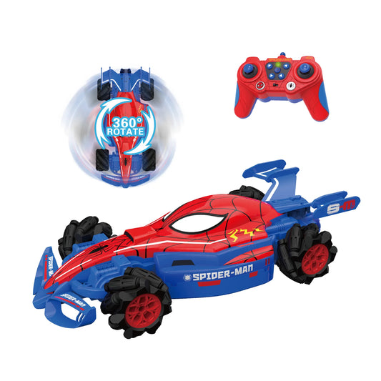 Marvel Spiderman Formula Drift Stunt Remote Control Car