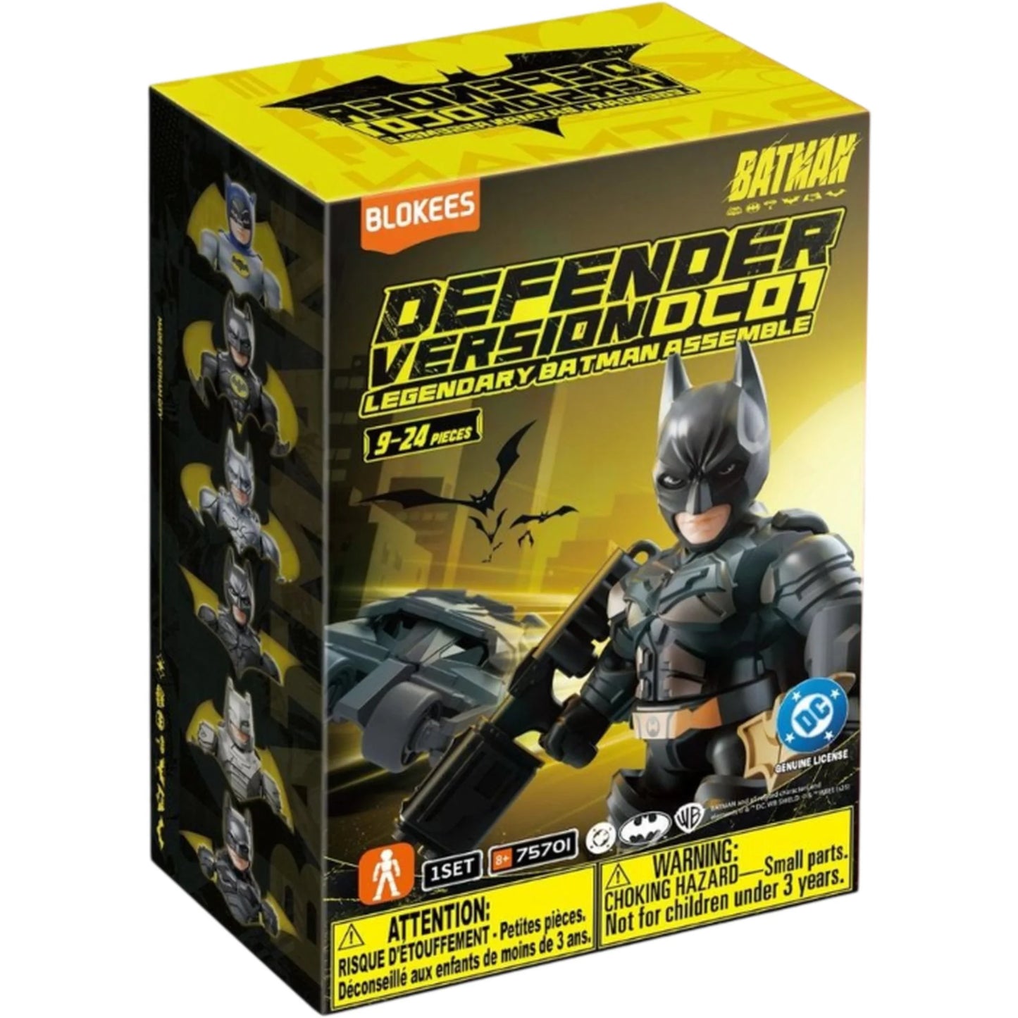 DC Comics Batman DefenderLegendary Blind Bag Blokees