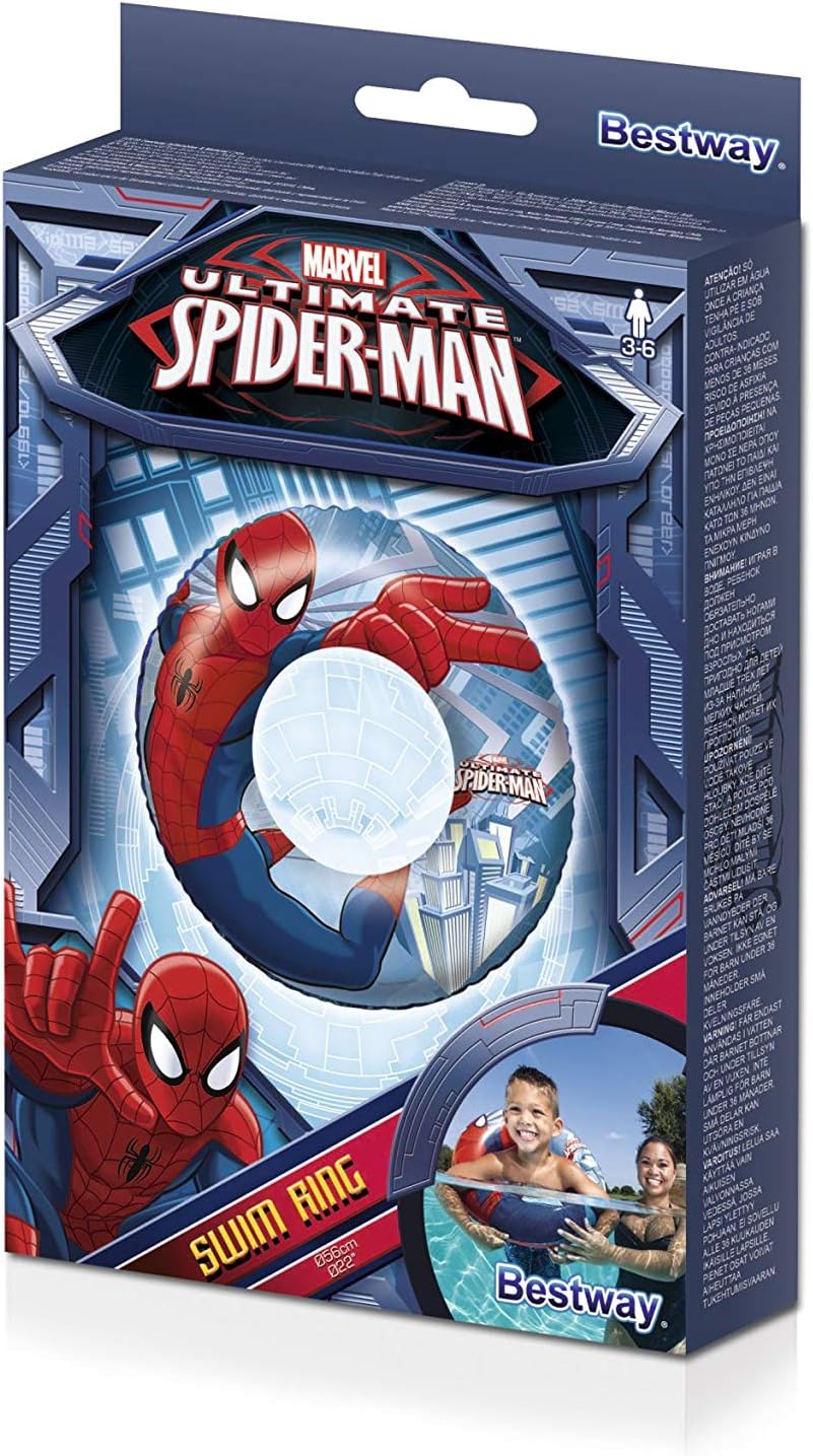 Bestway Spider-Man 22-inch Swim Ring