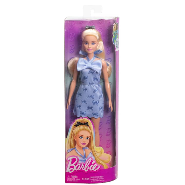 Barbie Fashionistas Doll #237 Ð Blue Bow Halter Dress