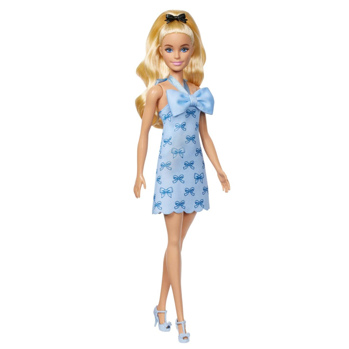 Barbie Fashionistas Doll #237 Ð Blue Bow Halter Dress