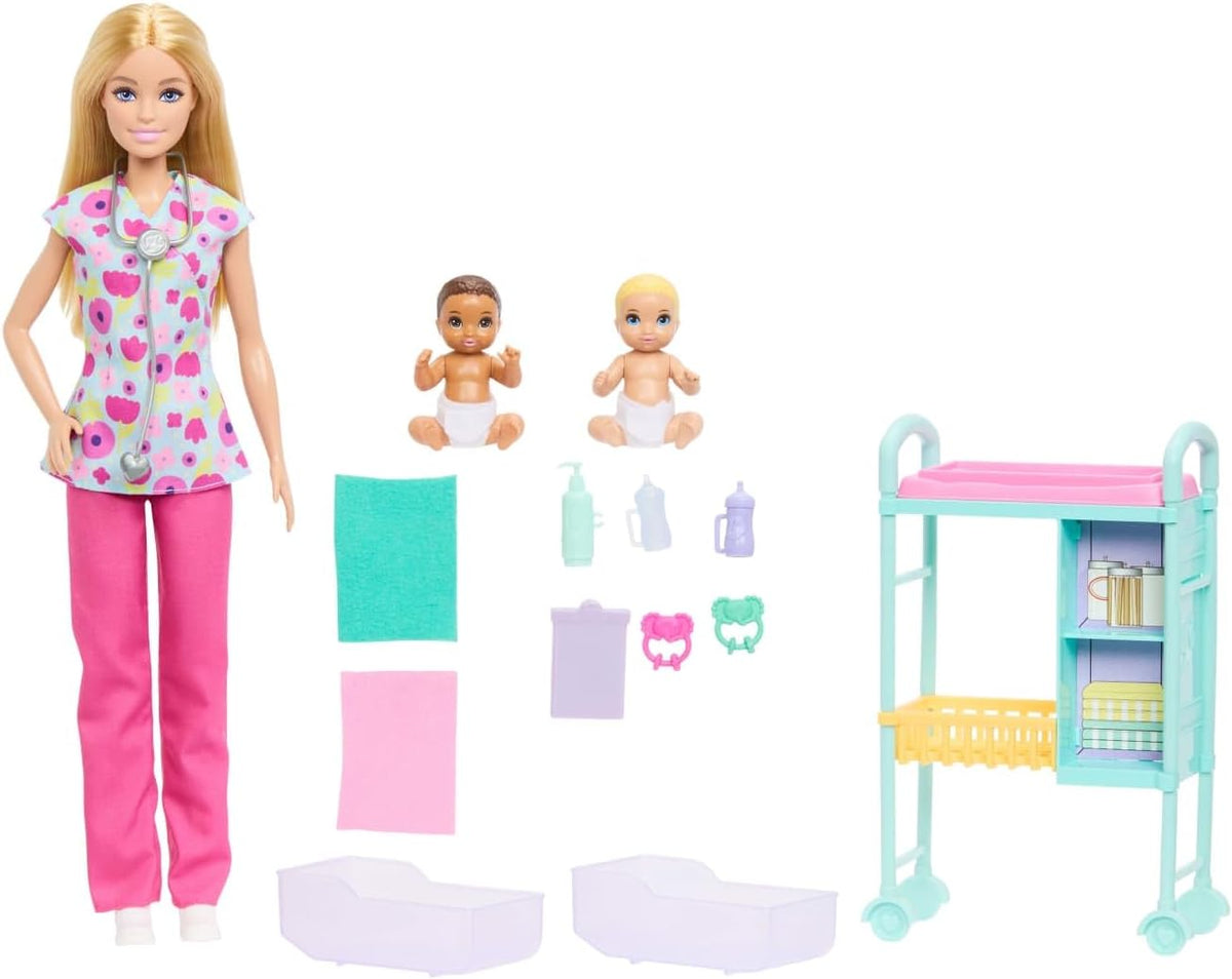 Barbie Careers Nurturing Doll Playset (Styles Vary)