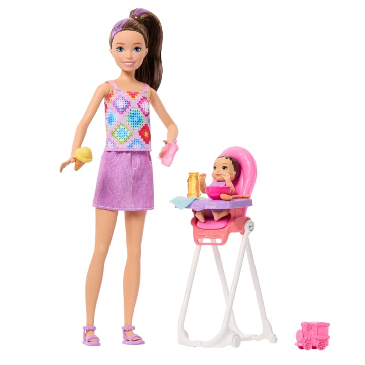 Barbie Skipper Babysitters Inc. Playset with Dolls