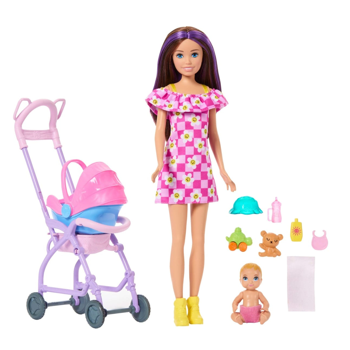 Barbie Skipper Babysitters Inc. Playset with Baby Doll