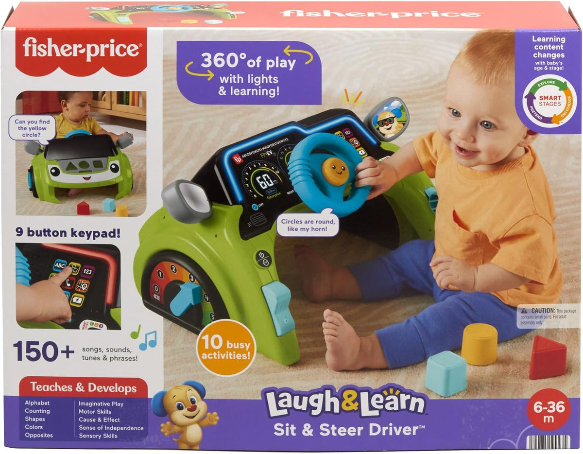 Fisher Price Laugh & Learn Sit & Steer Driver
