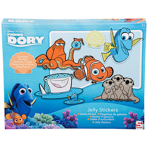 Disney Finding Dory Jelly Sticker Set