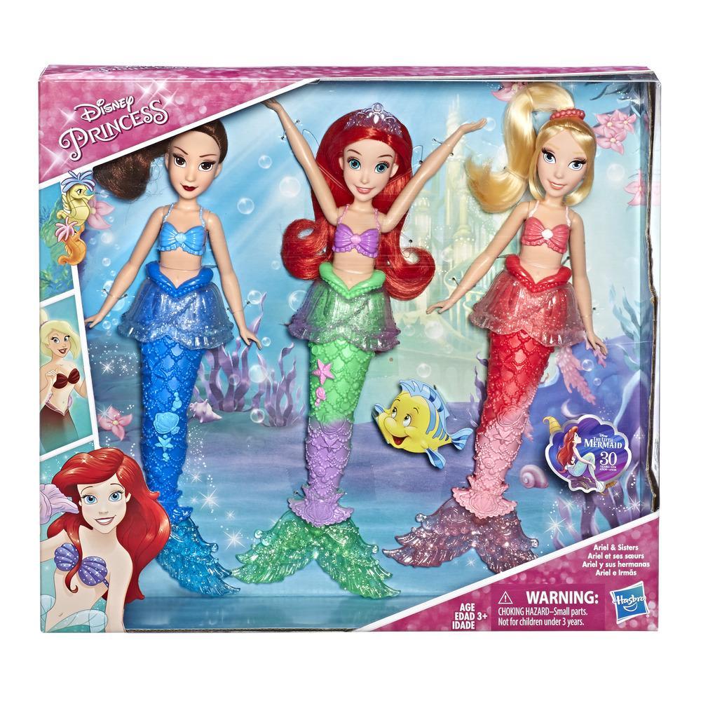 Disney Princess - Ariel and Sisters Fashion Dolls