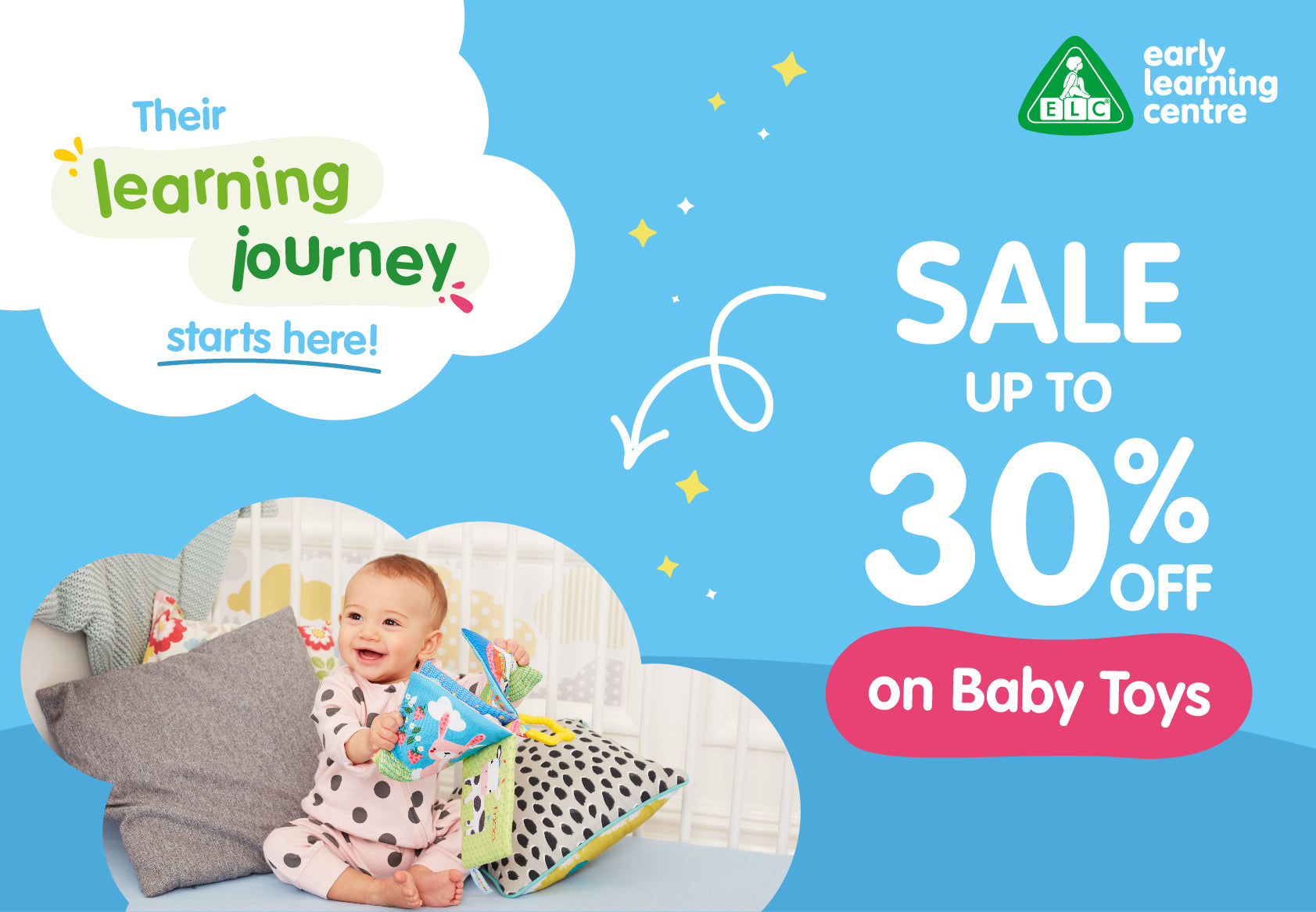 Get Up To 30% Off On Baby Toys
