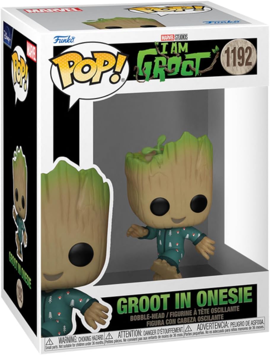 Funko Pop Marvel - I Am Groot, Groot in Onesie