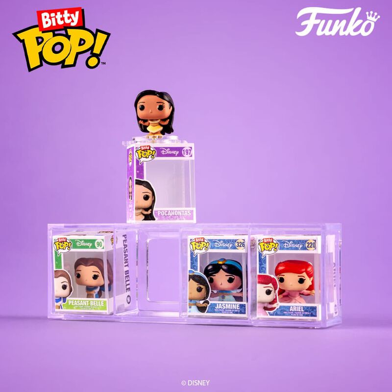 Funko Pop Bitty POP Disney Princess Belle 4 Pack