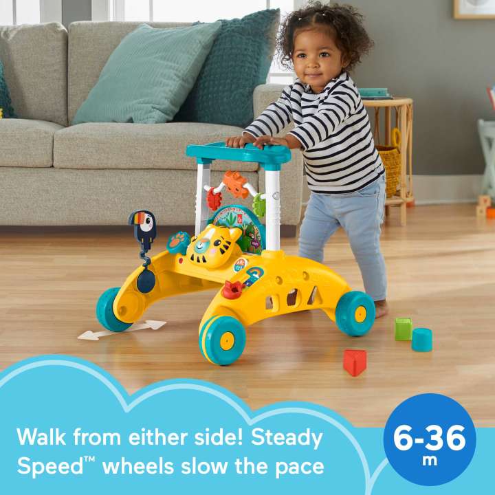 Fisher Price - 2-Sided Steady Speed Tiger Walker