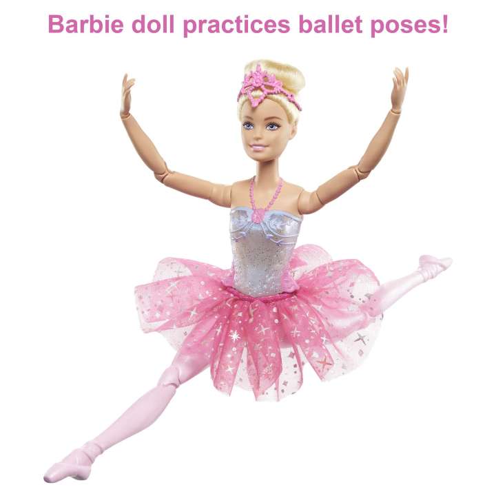 Light up barbie best sale doll