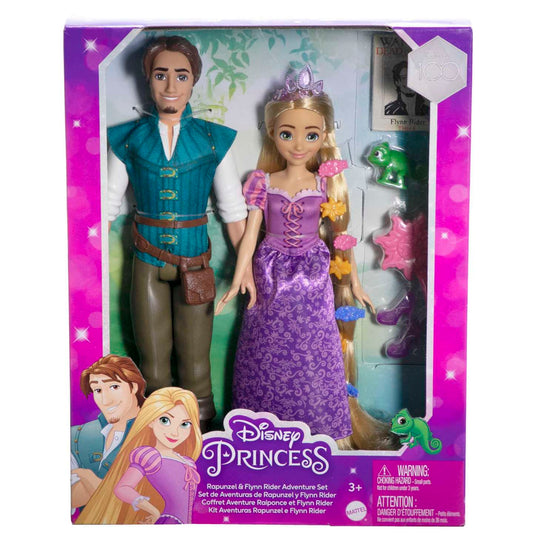 Disney Princess - Rapunzel And Flynn Rider Dolls And Accessories