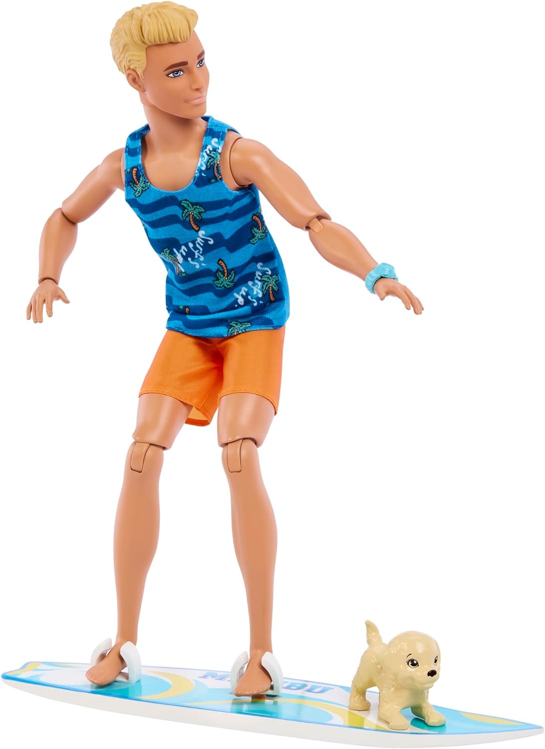 Barbie Ken Doll With Surfboard HPT50 The Entertainer Pakistan