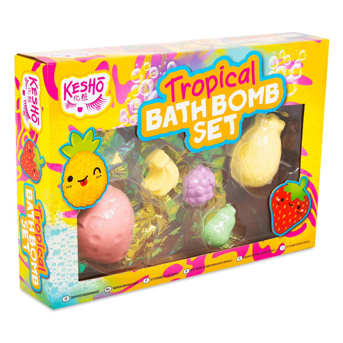 Kesho Tropical Bath Bomb Set