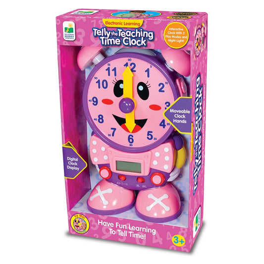 Learning Journey The 111581 Telly Teaching Pink Time Clock