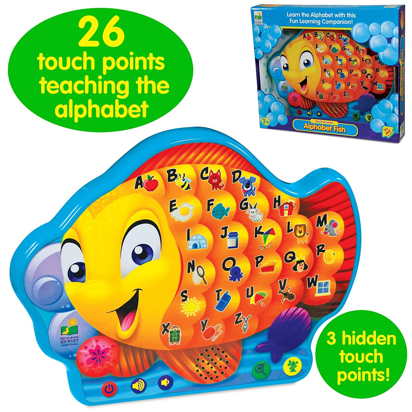 Learning Journey The 205822 Touch and Learn Alphabet Fish