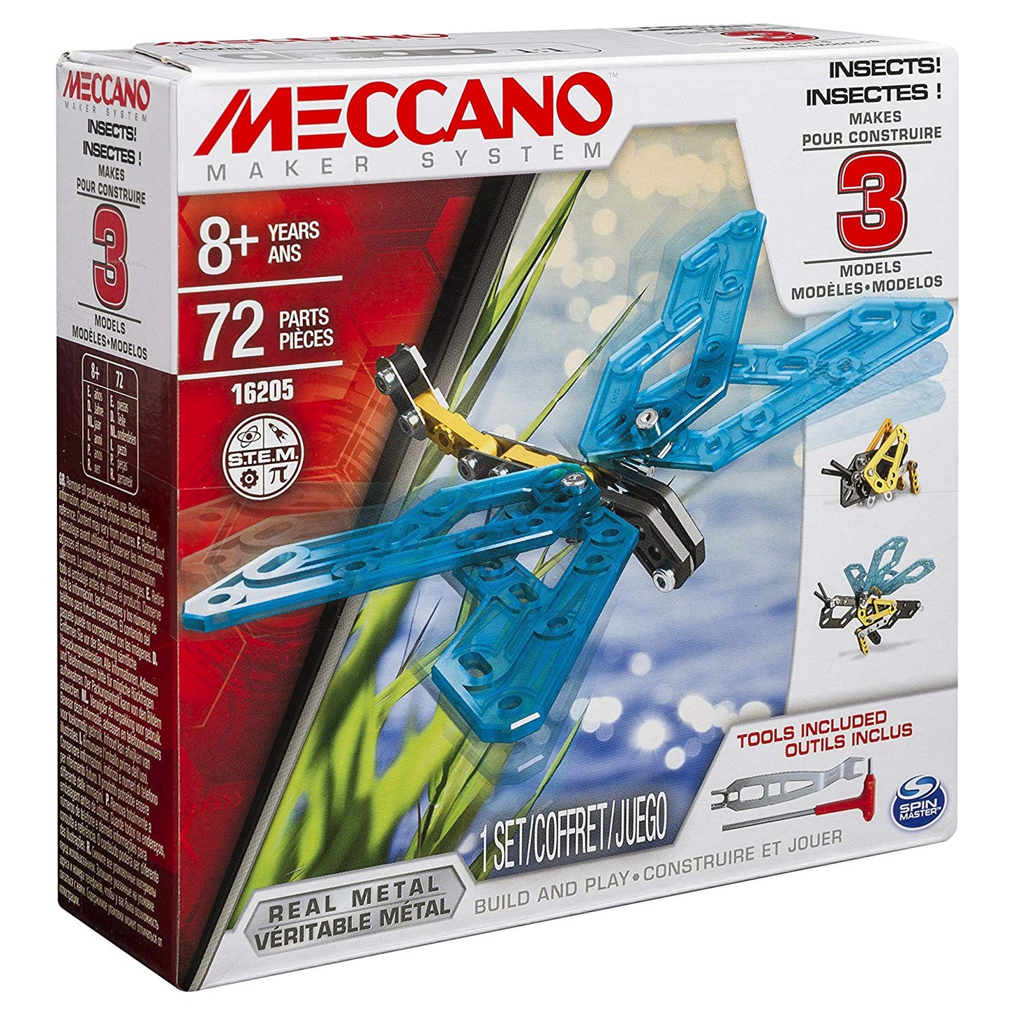 MECCANO M186714 3 Model Set Assortment