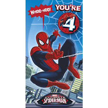 Marvel Spider-Man Birthday Card