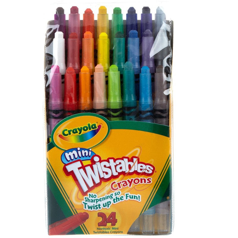 Mini Flexible Crayola Crayons - 24 CT