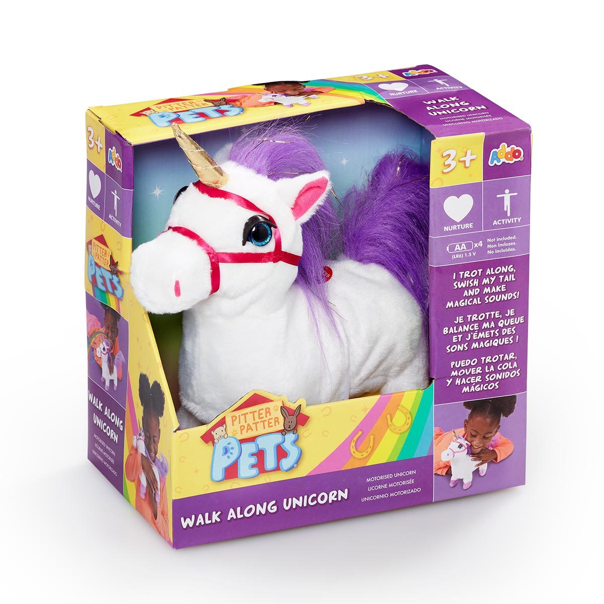Pitter Patter Pets Walking Unicorn The Entertainer Pakistan