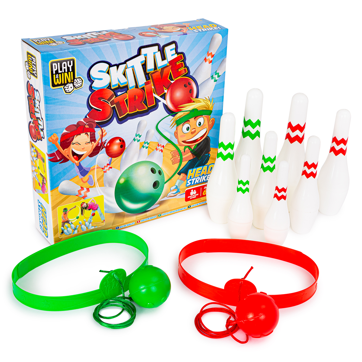 Play and Win Skittle Strike Game