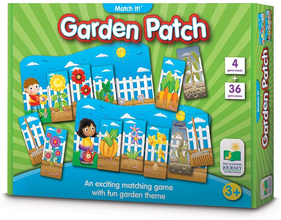 THE LEARNING JOURNEY - Match It! Game - Garden Patch - Counting & Memory Educational Game