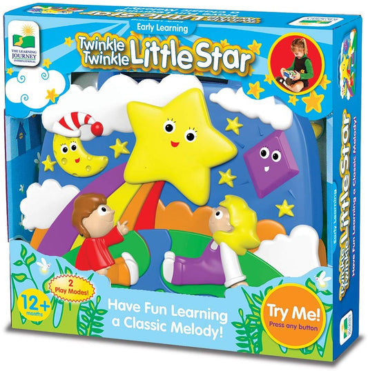 THE LEARNING JOURNEY: Twinkle Little Star Early Learning Music Player, Yellow