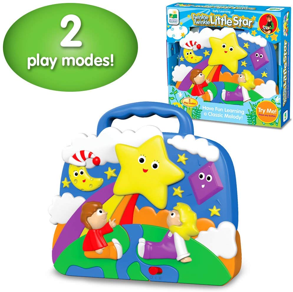 THE LEARNING JOURNEY: Twinkle Little Star Early Learning Music Player, Yellow