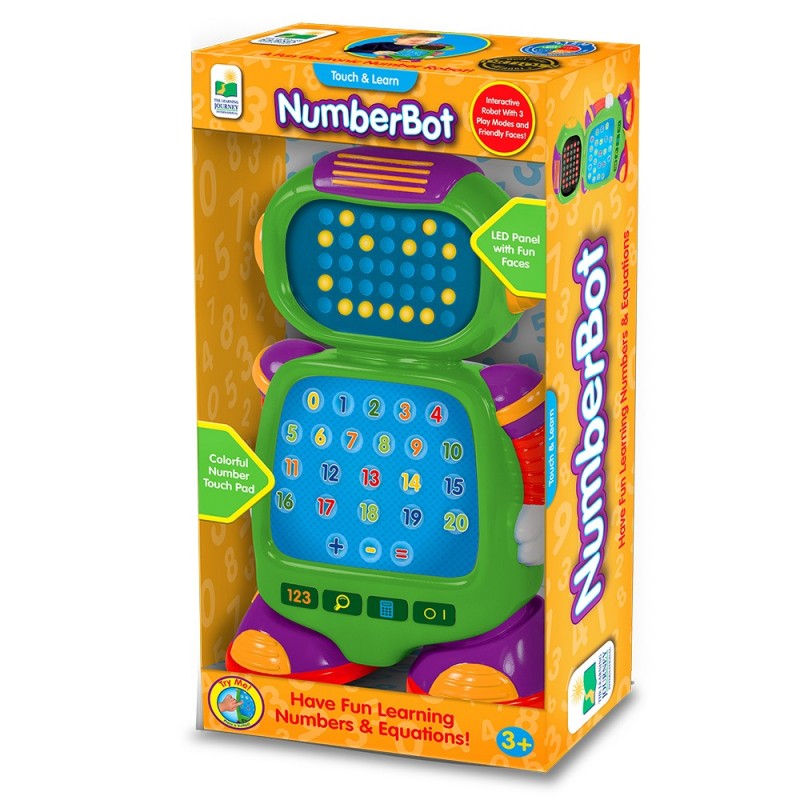 The Learning Journey 115244 Touch & Learn, Mathematics Bot