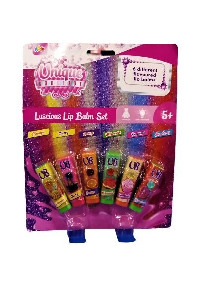 Unique Boutique - Luscious Lip Balm Set