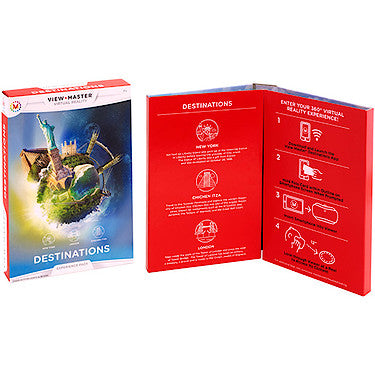 View-Master Virtual Reality Experience Pack - Destinations