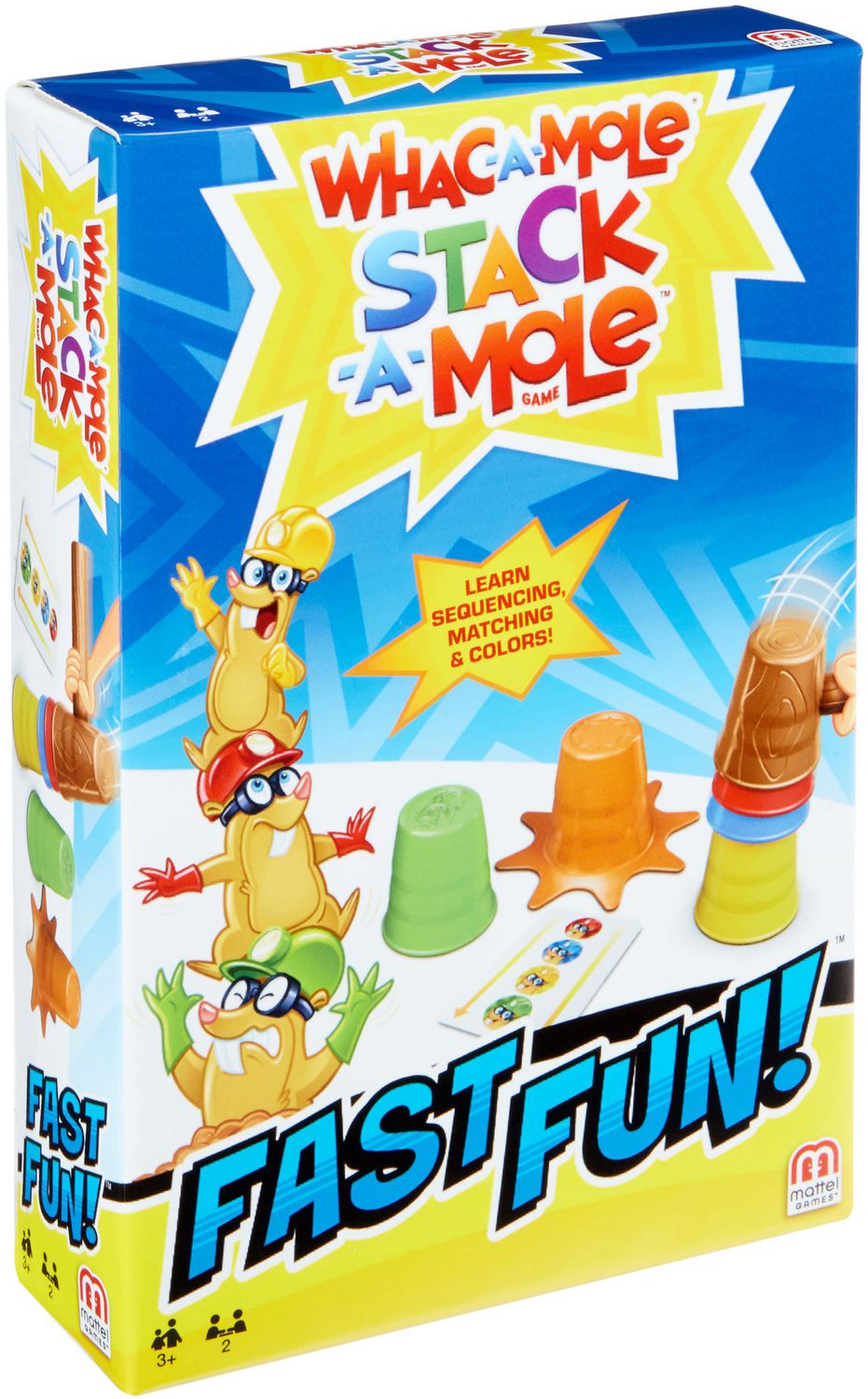 Whac-a-Mole Stack-a-Mole Fast Fun Game