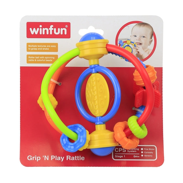 Winfun - Grip N Play Rattle (Styles Vary - One Supplied)