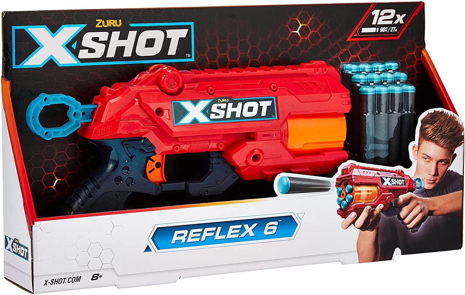 X-Shot Reflex 6 Foam Arrow Gun – The Entertainer Pakistan