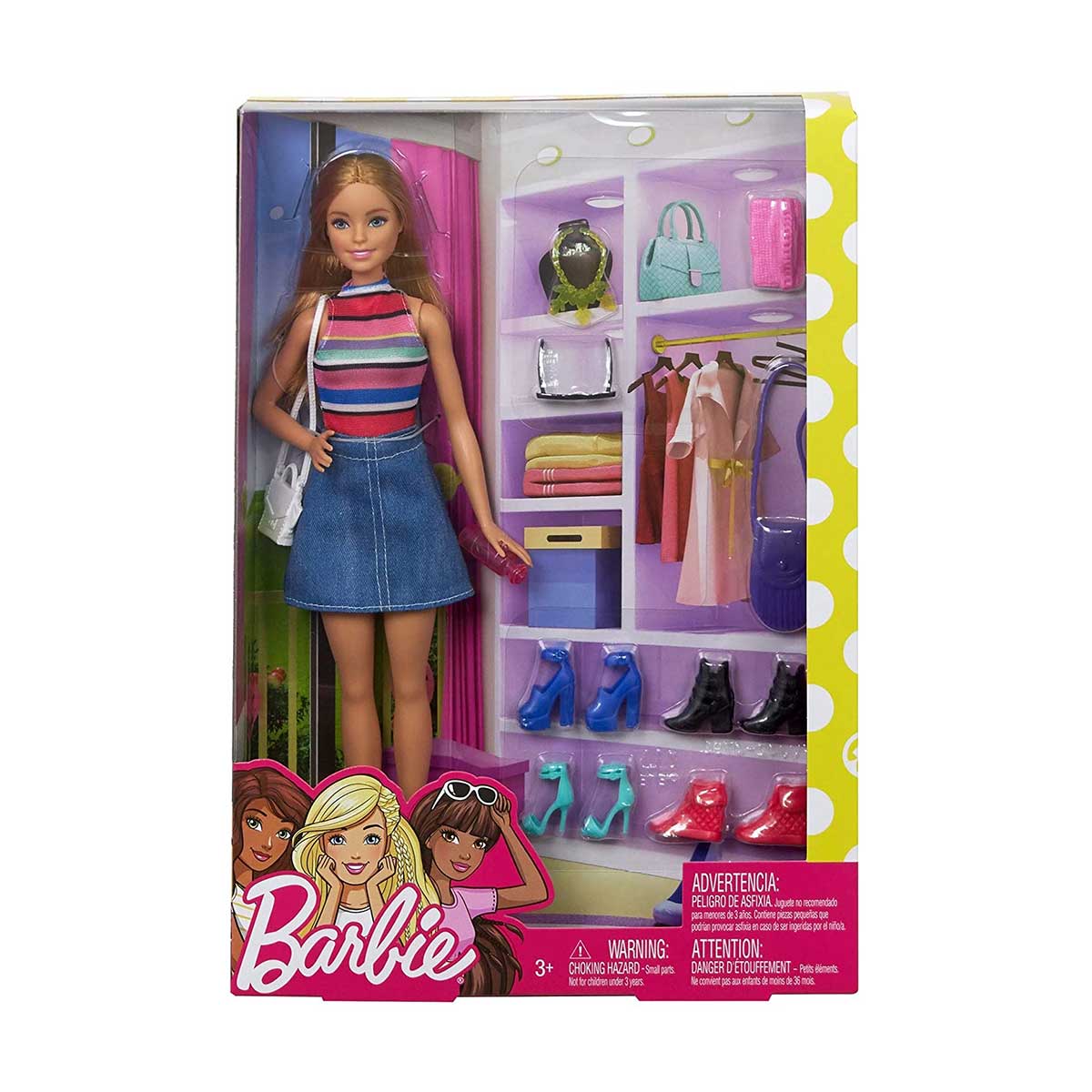 Barbie Fashion Doll with shoes Accessories The Entertainer Pakistan