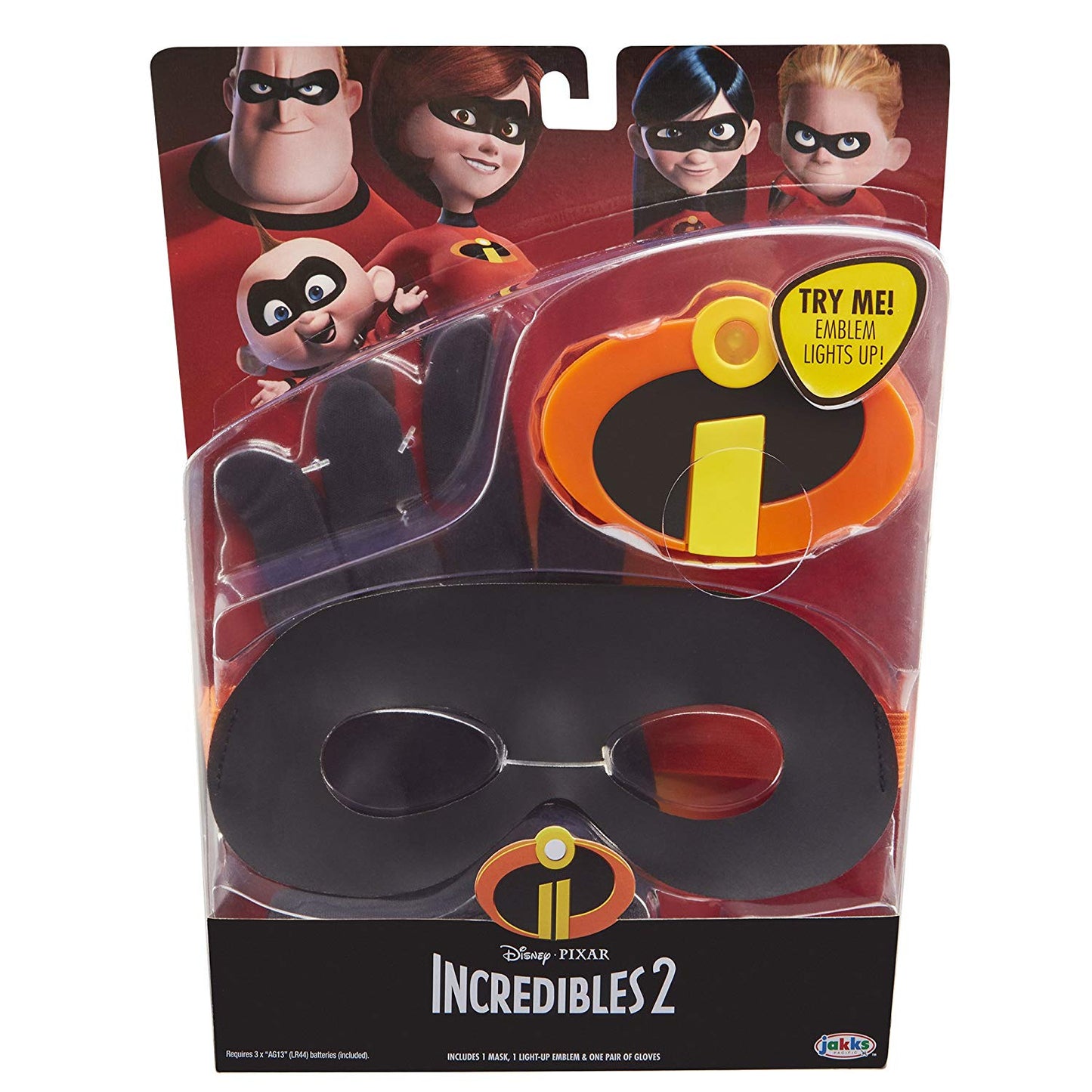 The Incredibles 2 Gear Set, 3-Piece (Mask/Gloves/Emblem)