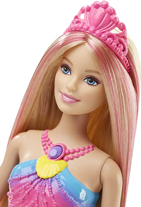 Barbie - Dreamtopia Rainbow Light Mermaid Doll (Colors Vary)